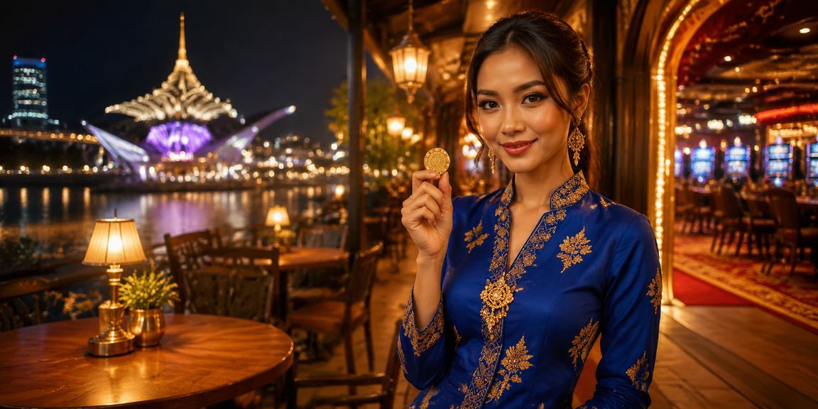 Pemain Kuching menikmati permainan kasino dalam talian dengan bergaya